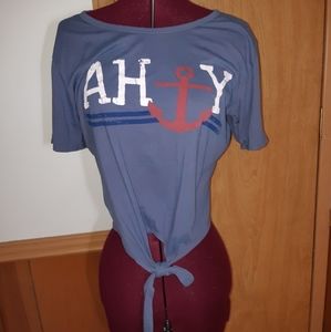 Ahoy graphic t-shirt